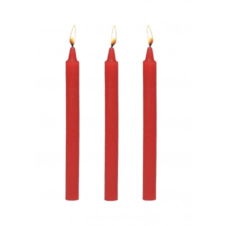 Fire Sticks | Fetish Drip Candles Set of 3 | Red