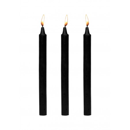 Fire Sticks | Fetish Drip Candles Set of 3 | Black