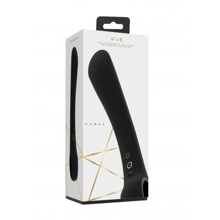 Vive | Ombra | Bendable Vibrator | Black