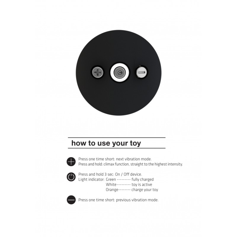 Vive | Shiatsu | Εύκαμπτος Wand Massager | Μαύρος