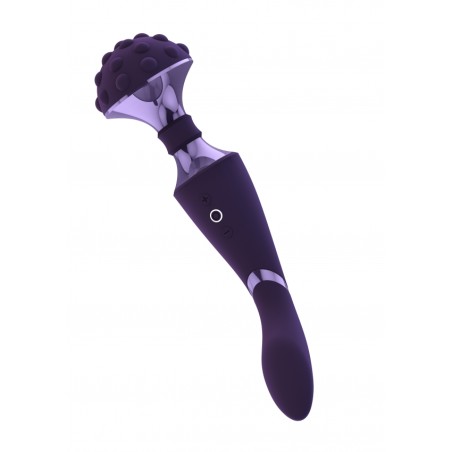 Vive | Shiatsu | Bendable Massager Wand | Purple