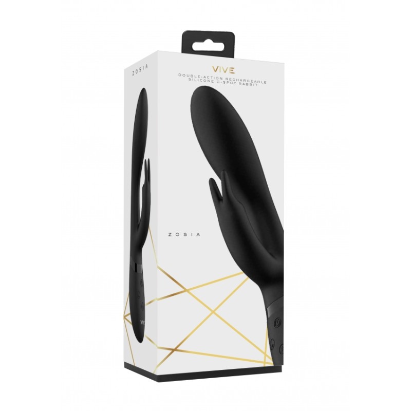 Vive | Zosia | Classic G-Spot Rabbit | Μαύρος