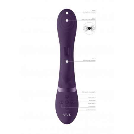 Vive | Cato | Pulse G-Spot Rabbit | Purple