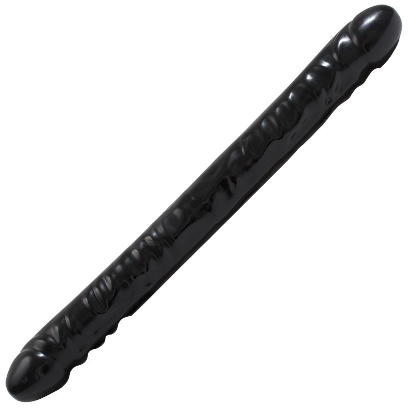 Doc Johnson - Veined Double Header, Black - 45cm