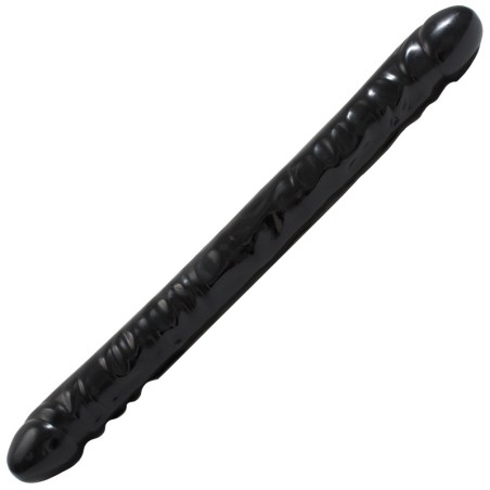 Doc Johnson - Veined Double Header, Black - 45cm