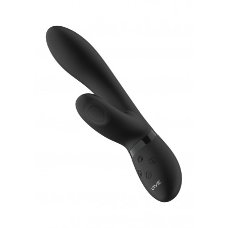 Vive | Kyra | Pulse Clitoral Rabbit | Black