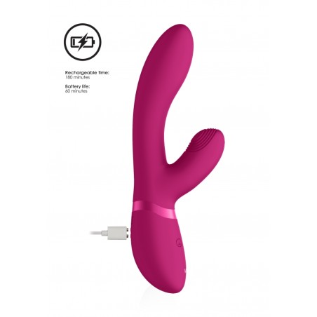 [ Sex Shop - Bulk ] Vive | Kyra | Pulse Clitoral Rabbit | Ροζ