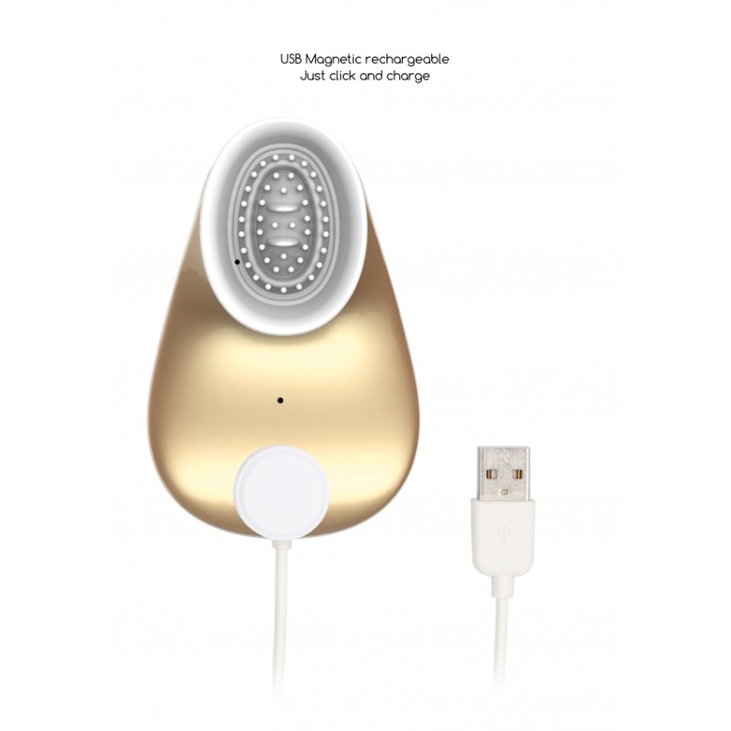 Twitch Hands | Free Suction & Vibration Toy | Gold