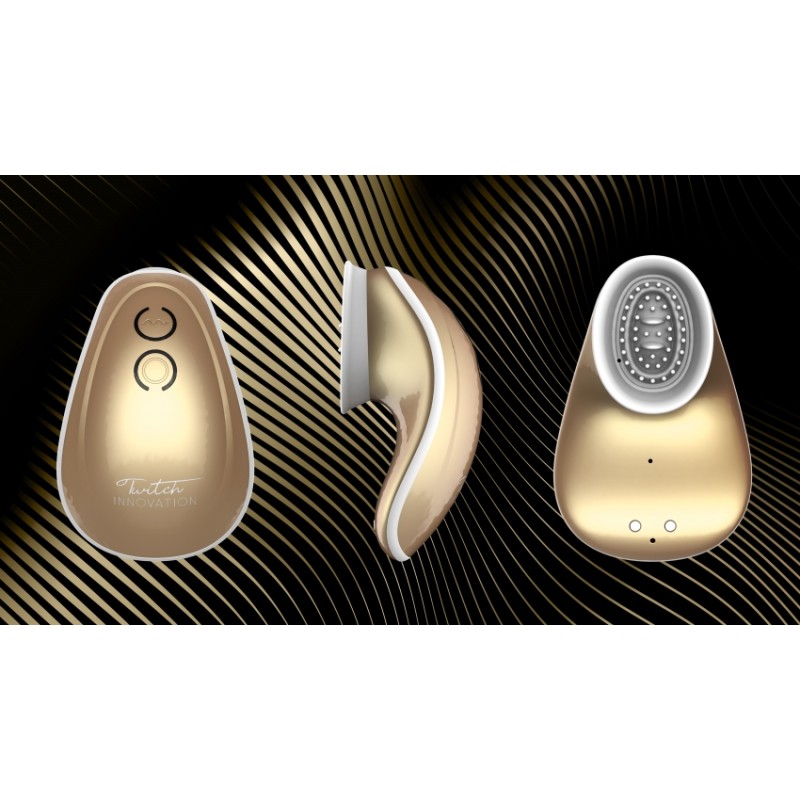 Twitch Hands | Free Suction & Vibration Toy | Gold