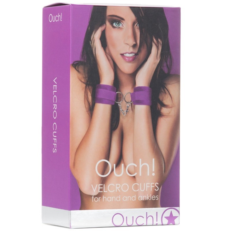 Velcro Cuffs - Purple