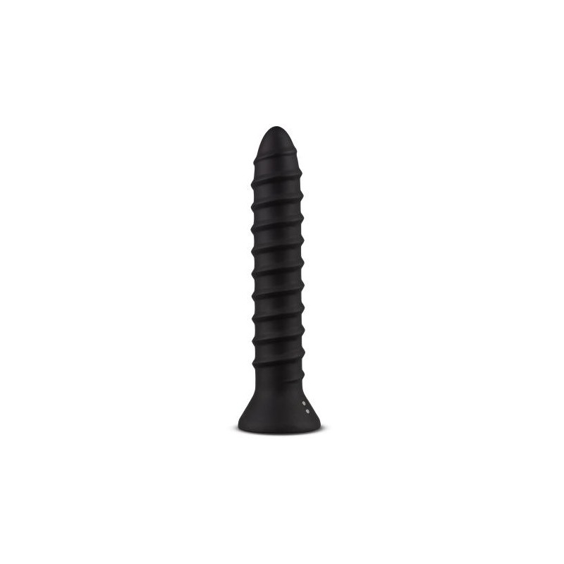 Screwed Plug Anal Vibrator - Large