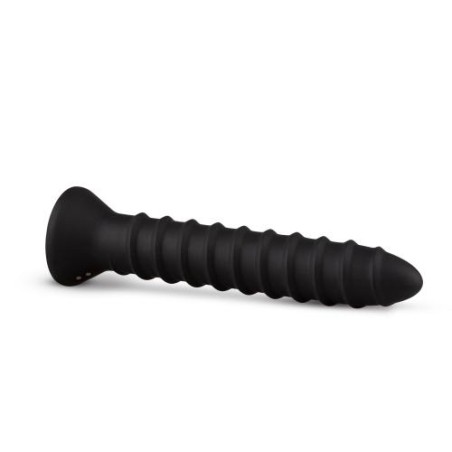 Screwed Plug Anal Vibrator - Large