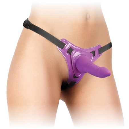 Shots Toys - Pleasure Strap-On Purple