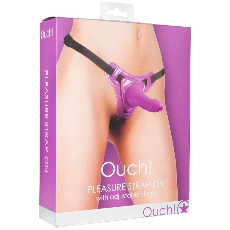 Shots Toys - Pleasure Strap-On Purple