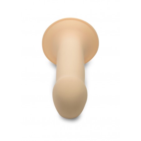 Squeezable Phallic Dildo - Flesh