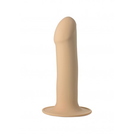 Squeezable Phallic Dildo - Flesh