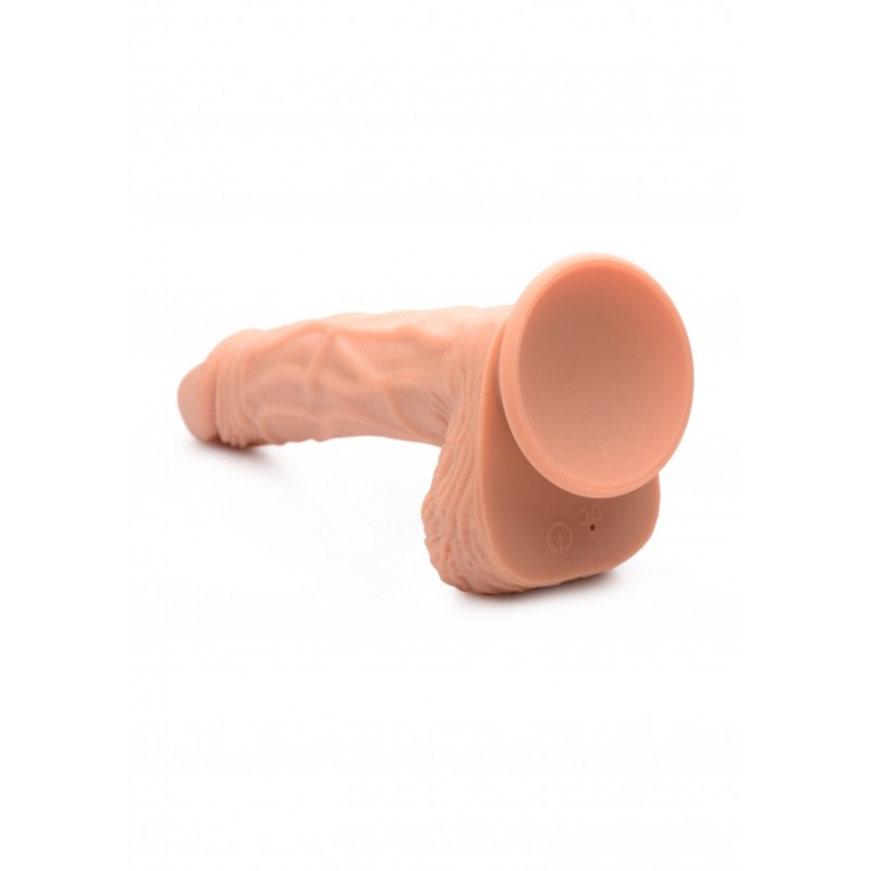 SU 10X Groove Harness Set - Silicone Vibrating & Rotating Dildo