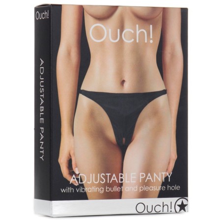 Shots Toys: Adjustable Panty - Black