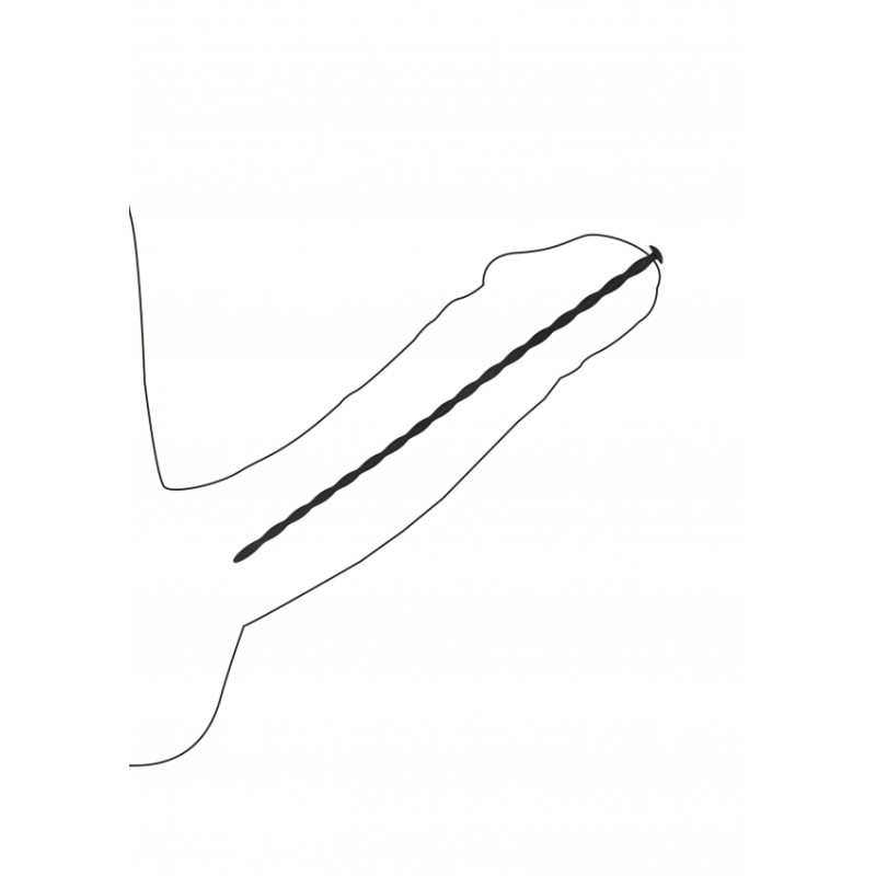 Silicone Spiral Screw Plug Set - Beginner Urethral Sounding