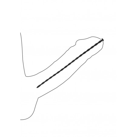 Silicone Spiral Screw Plug Set - Beginner Urethral Sounding