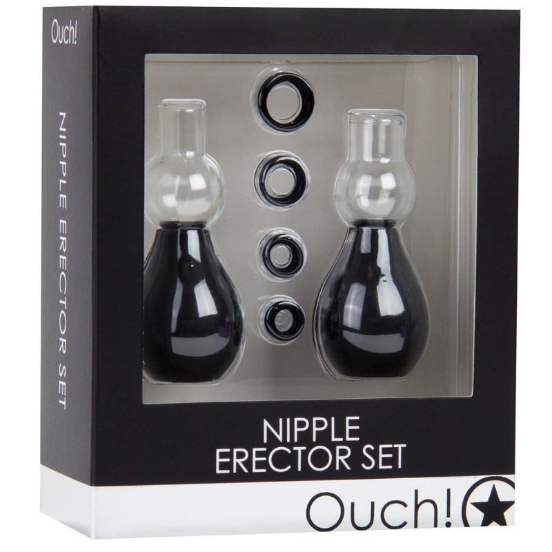 Shots Toys - Nipple Erector Set - Black