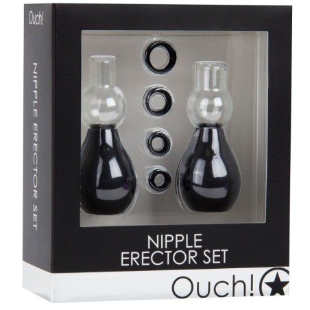 Shots Toys - Nipple Erector Set - Black