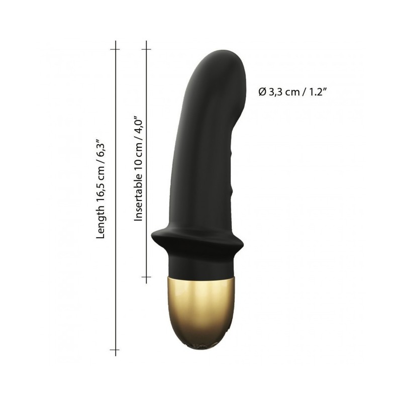 MINI LOVER BLACK 1 GOLD 2.0 - RECHARGEABLE