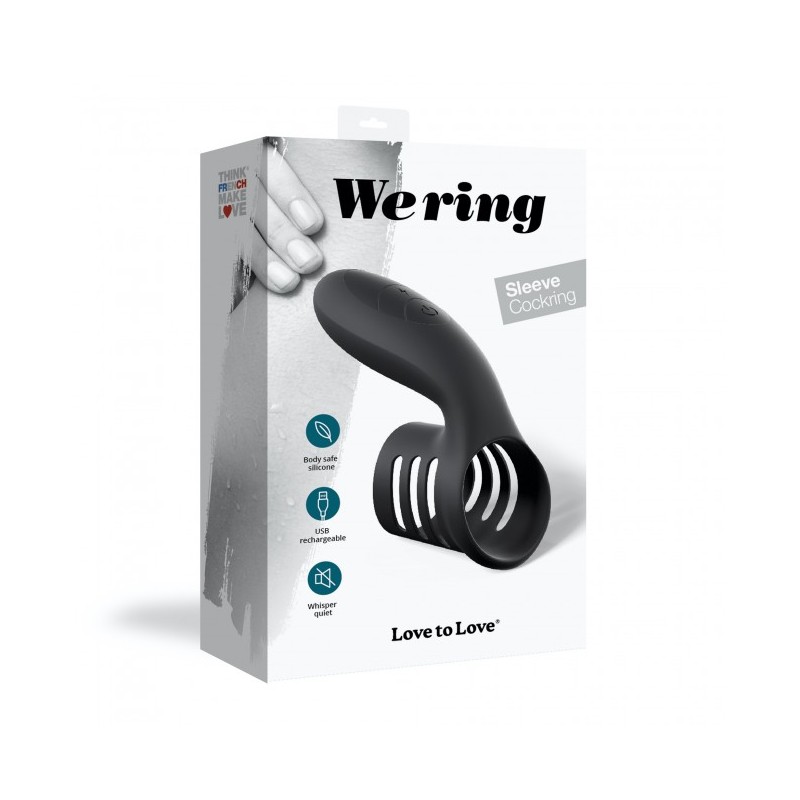Love To Love | Sleeve Cock Ring |Black