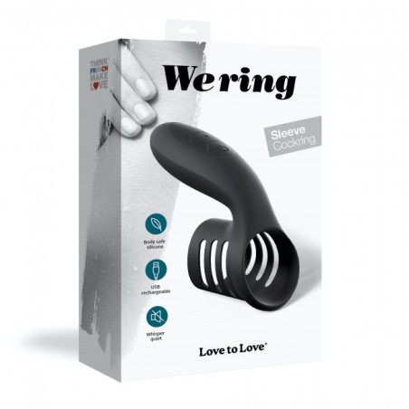 Love To Love | Sleeve Cock Ring |Black