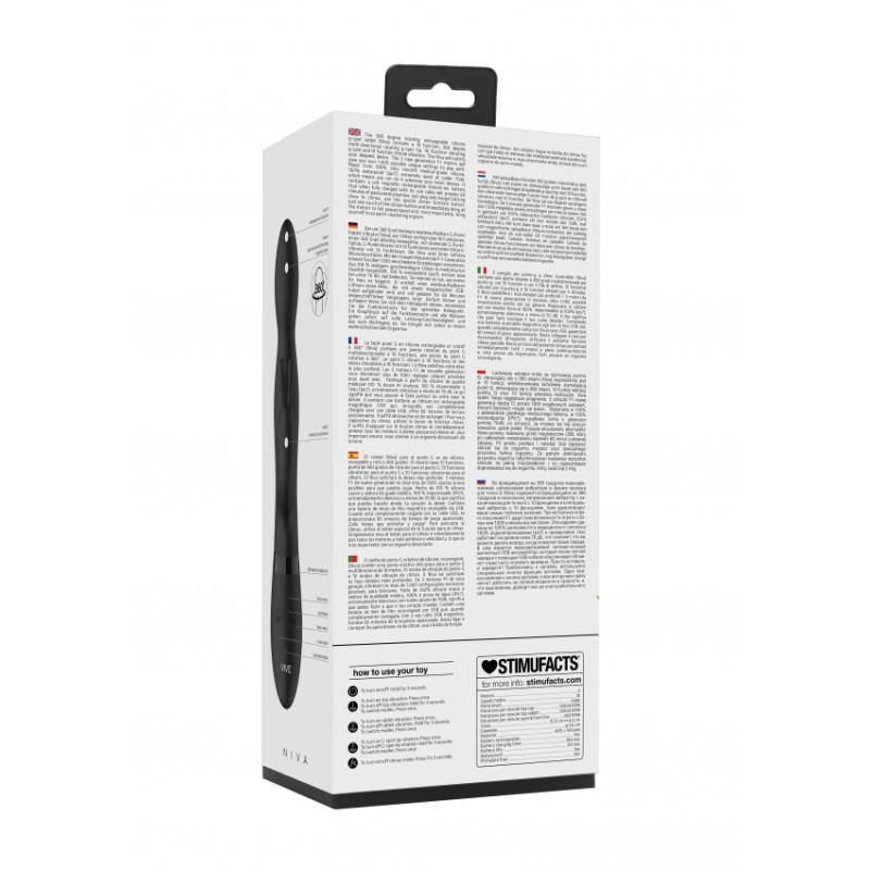 Vive | Niva | 360 Degrees Rotating Rabbit | Black