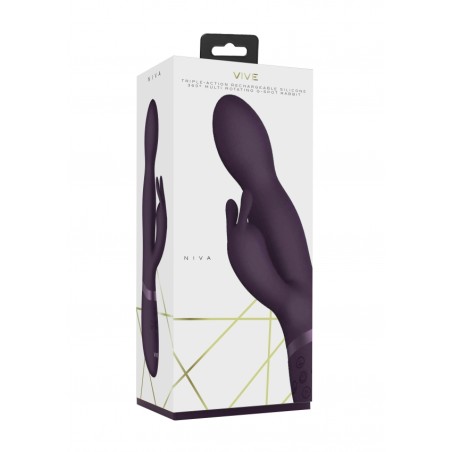 Vive | Niva | 360 Degrees Rotating Rabbit | Purple