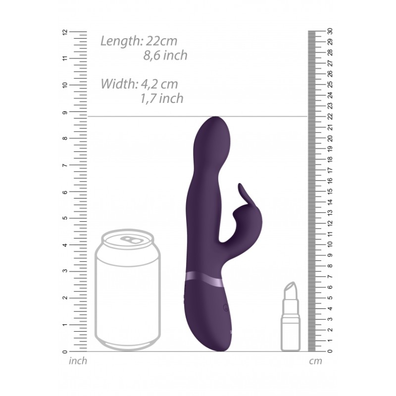 Vive | Niva | 360 Degrees Rotating Rabbit | Purple