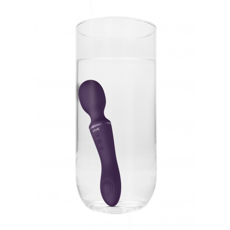 Vive | Enora | Wand & Pulsewave Vibrator | Purple