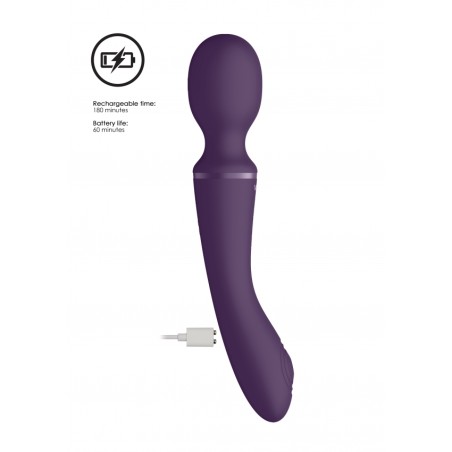 Vive | Enora | Wand & Pulsewave Vibrator | Purple