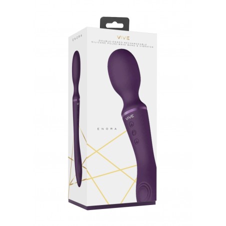 Vive | Enora | Wand & Pulsewave Vibrator | Purple