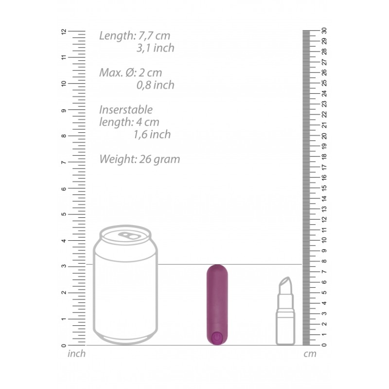 Rechargeable Bullet - Purple