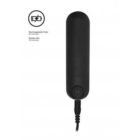 Bullet Δόνησης | Επαναφορτιζόμενο | Μαύρο