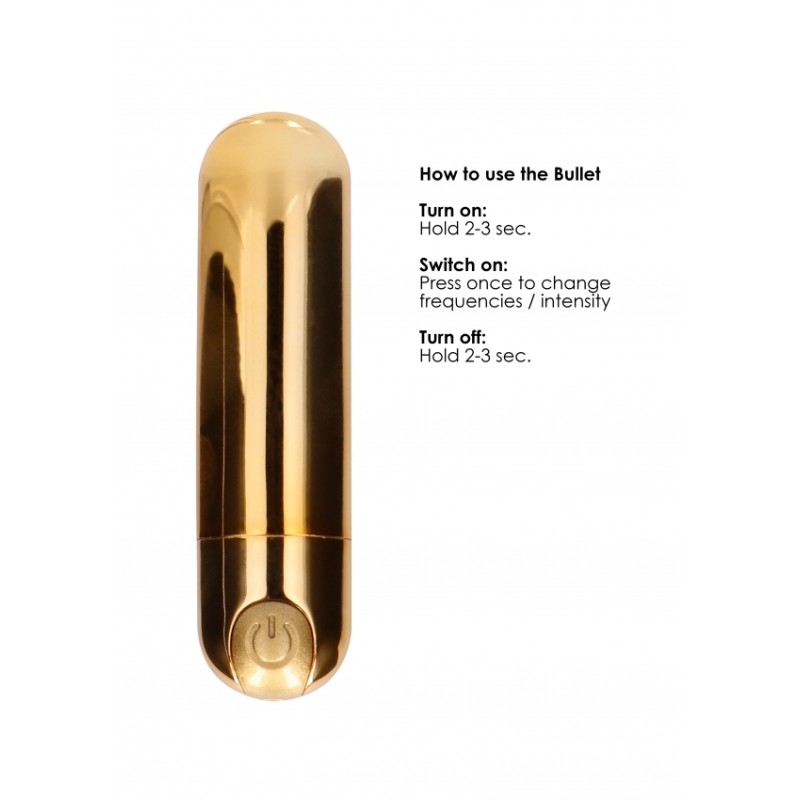 Bullet Δόνησης | Επαναφορτιζόμενο | Χρυσό