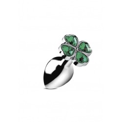 Lucky Clover Gem - Large - Silver