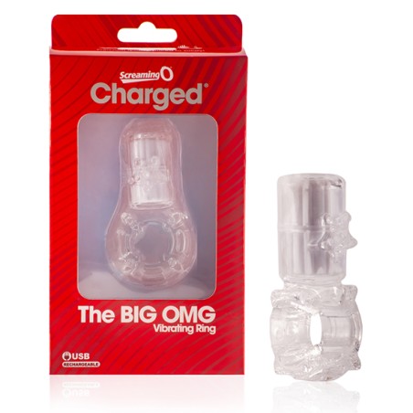 THE SCREAMING O | BIG OMG VIBRATING RING | CLEAR