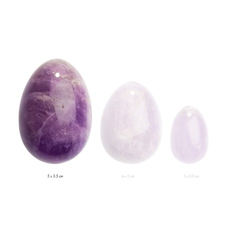 LA GEMMES | YONI EGG | PURE AMETHYST (L)