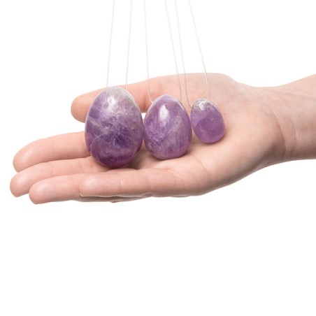 LA GEMMES | YONI EGG | PURE AMETHYST (L)