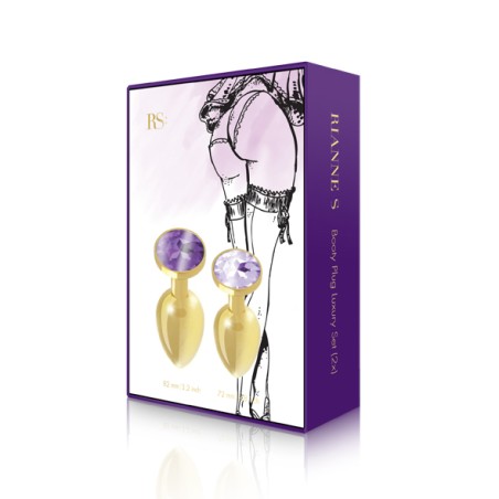 RS - SOIREE - BOOTY PLUG ORIGINAL LUXURY SET 2X GOLD