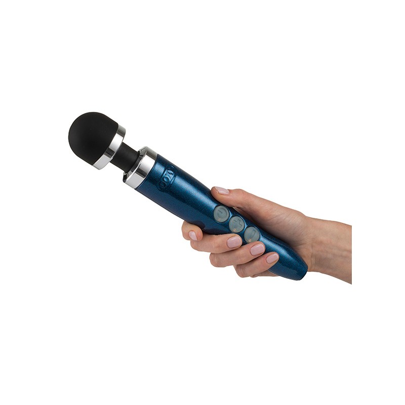 DOXY | DIE CAST 3R | Rechargeable Wand Massager | Blue Flame