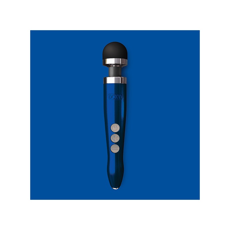 DOXY | DIE CAST 3R | Rechargeable Wand Massager | Blue Flame