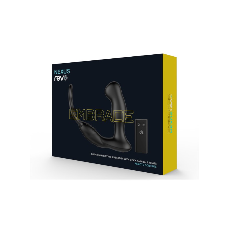 NEXUS | Revo Embrace| Remote Control Rotating Prostate Massager