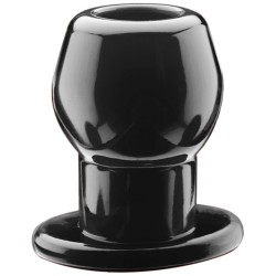 Ass Tunnel Plug Silicone TPR Large  Black