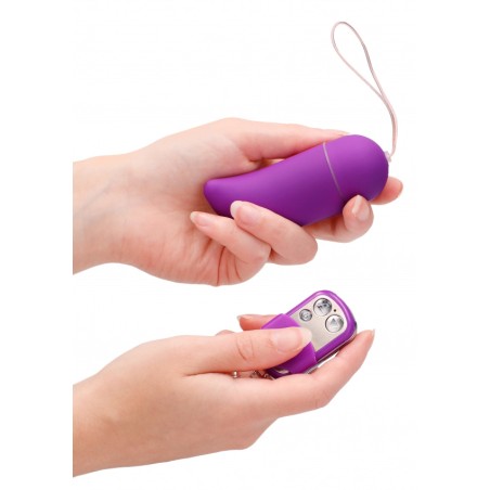 Wireless Vibrating G-Spot Egg - Big - Purple