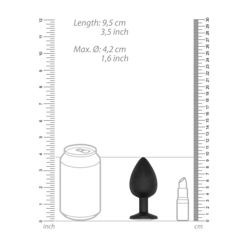SONO | No. 91 | Self Penetrating Butt Plug | Black