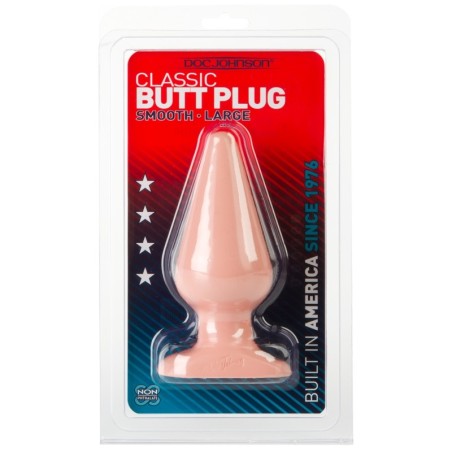 Doc Johnson - Butt Plug - White - Large